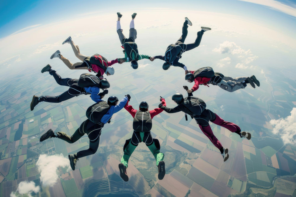 Skydiving